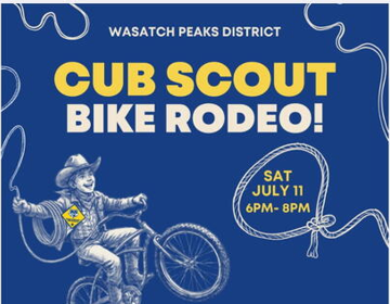 Cub Scout Bike Rodeo, July 11