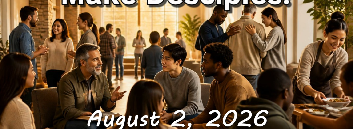 Make Disciples: Week 1 (August 2, 2026) Sermon