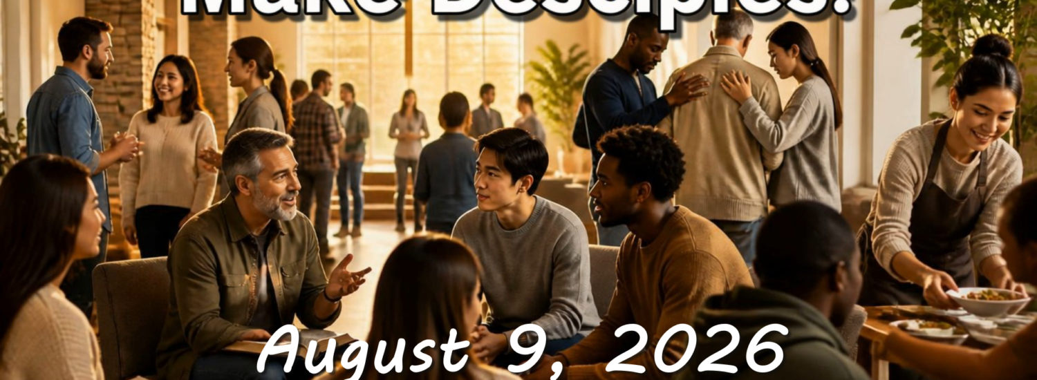Make Disciples: Week 2 (August 9 2026) Sermon