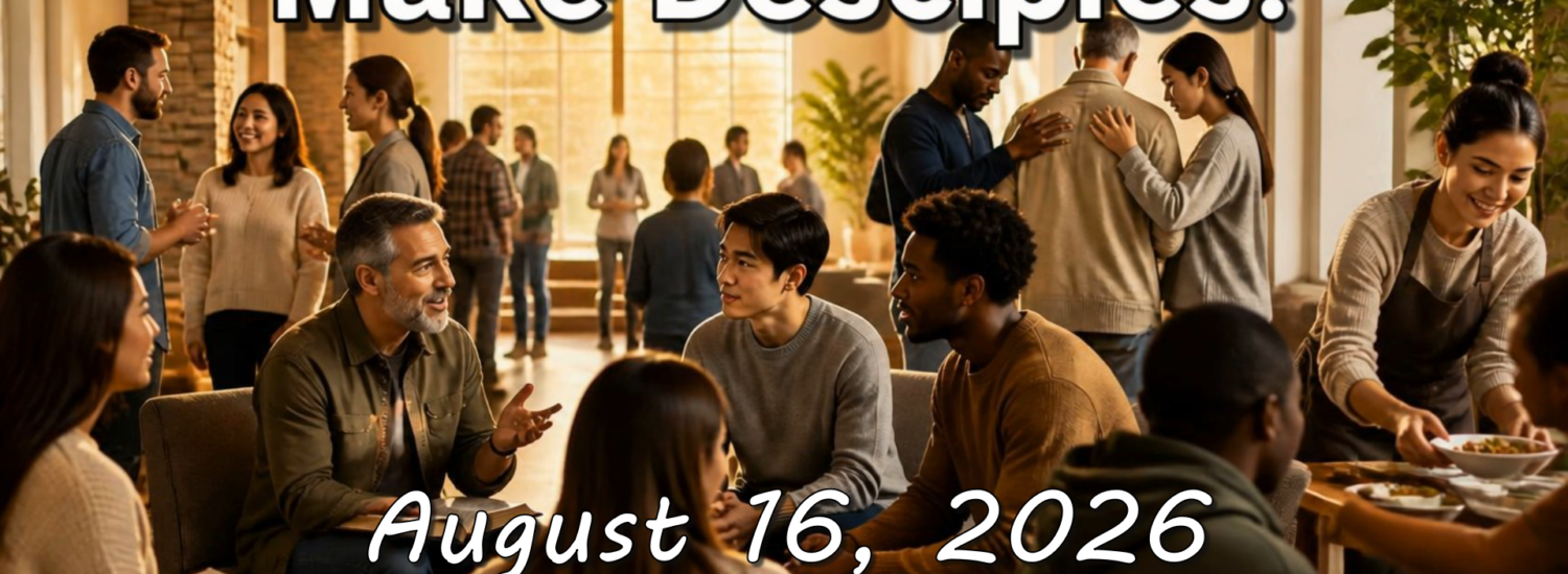 Make Disciples: Week 3 (August 16 2026) Sermon