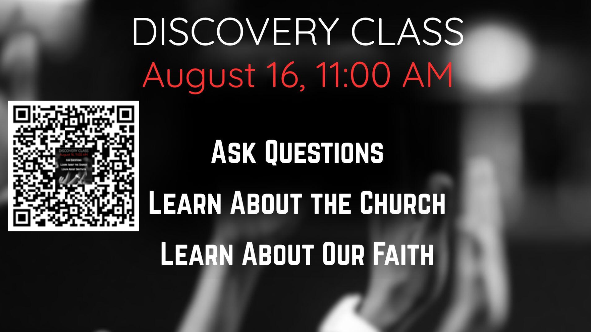 Discovery Class