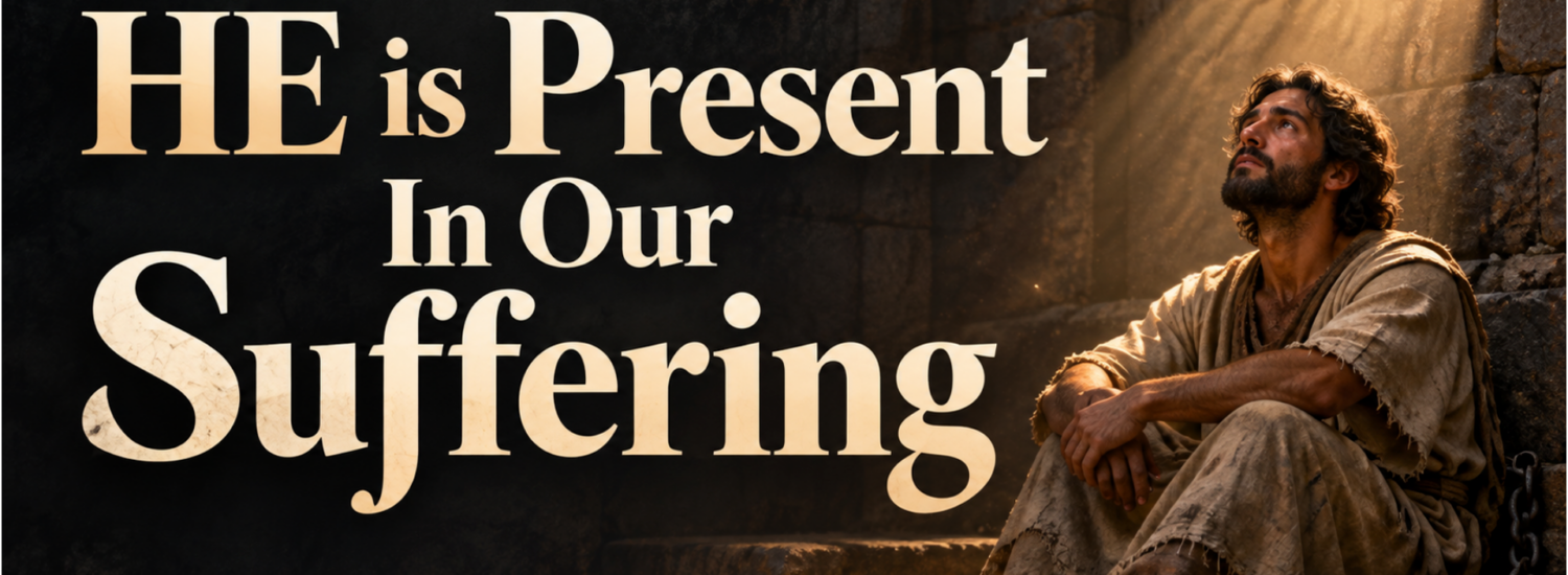 “HE is Present In Our Suffering” (September 27, 2026) Sermon